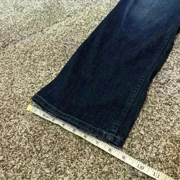 Carhartt Original Fit Straight Leg Jeans Womens 10 Short Dark Wash Blue Workwear - Picture 3 of 9